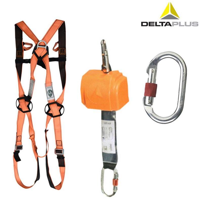 代尔塔安全带012+ O型钩+自锁速差