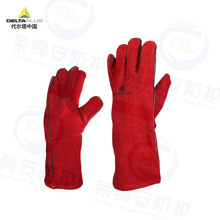 代尔塔 焊工手套 CA515R,
