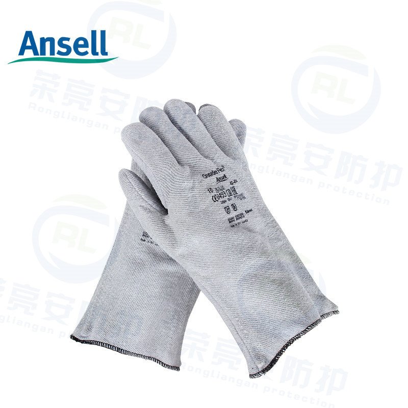 安思尔 42-474丁腈涂层耐180℃防护手套