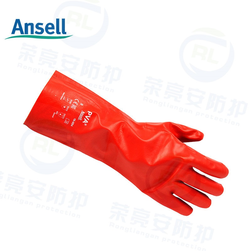 安思尔15-554抗有机溶剂化工手套