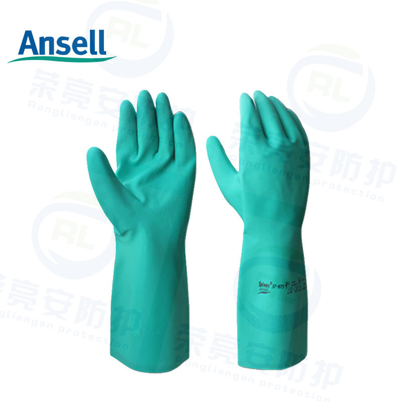 安思尔37-873丁***植绒防化手套