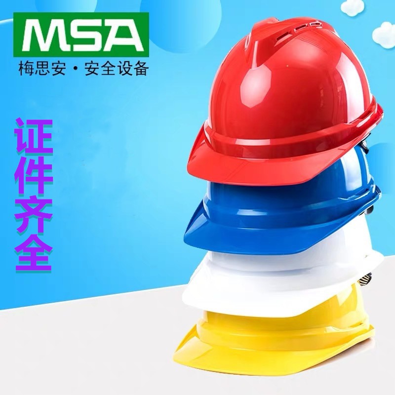 梅思安10172515V-GardPE豪华型安全帽